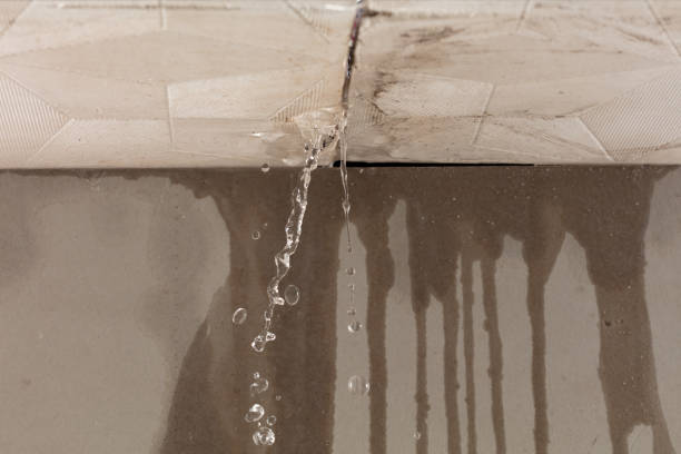 Professional Burst Pipe Cleanup technician working in Broadbent, OR